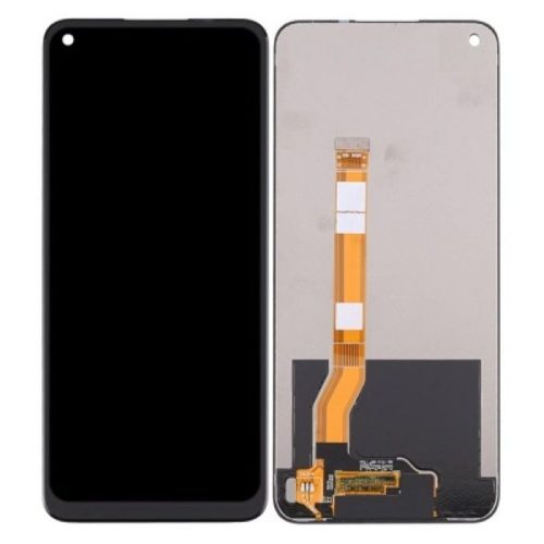 Realme 8i / 9i 4G / Narzo 50 fekete LCD+érintőpanel