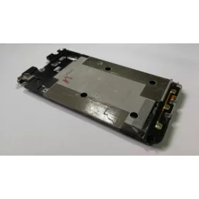   Samsung G388F Galaxy Xcover3 belső keret+alsó gomb flex gyári bontott
