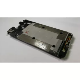   Samsung G388F Galaxy Xcover3 belső keret+alsó gomb flex gyári bontott