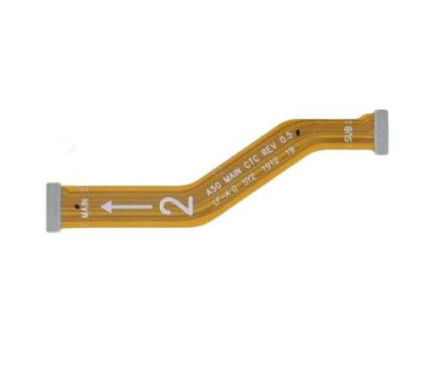 Samsung Galaxy A50 átvezető szalagkábel, flex kábel, gyári bontott, SM-A505