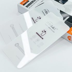   Samsung Galaxy S25 Ultra előlapi üvegfólia, HD edzett, 0.25mm, 9H, ujjlenyomatolvasó barát, SM-S938, Mletubl Borderless