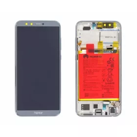   Honor 9 Lite LCD + érintőpanel kerettel / akkumulátorral, szürke, gyári