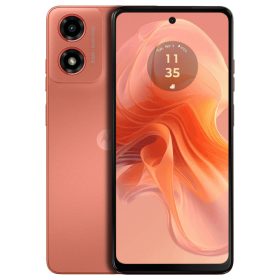   Motorola Moto G04s mobiltelefon, 4GB/64GB, dual sim, narancs (Sunrise Orange / Orange Corall)