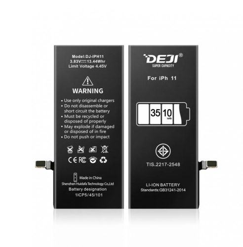 DEJI iPhone 11 (6,1") akkumulátor 3510mAh