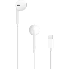  Apple Earpods stereo headset Type-C csatlakozóval, hangerőszabályzós, fehér, (MYQY3ZM/A) (CSOMAGOLÁS NÉLKÜLI)