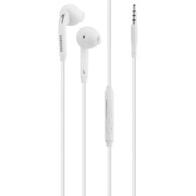   Samsung stereo vezetékes fülhallgató 3.5mm jack csatlakozóval, gyári, hangerőszabályzós, fehér, EO-EG920BW (CSOMAGOLÁS NÉLKÜLI)