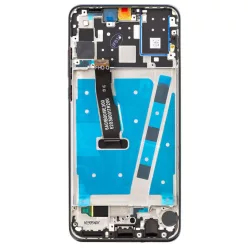   Huawei P30 Lite (2019) LCD + érintőpanel kerettel, fekete, 48 MP verzió