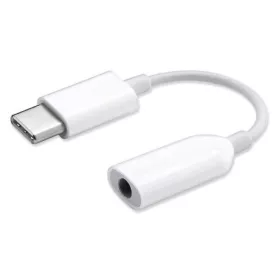   Xiaomi Type-C - Jack 3,5mm audio aljzat adapter, gyári, fehér (csomagolás nélküli)