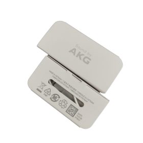   Samsung AKG headset Type-C csatlakozóval, gyári, fehér, EO-IC100BW (CSOMAGOLÁS NÉLKÜLI)