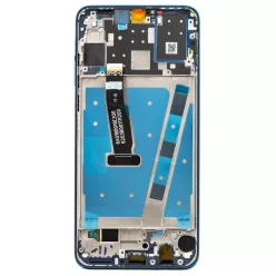   Huawei P30 Lite (2019) LCD + érintőpanel kerettel, kék, 48 MP verzió