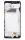 Samsung Galaxy A22 4G LCD + érintőpanel kerettel, gyári, fekete, SM-A225