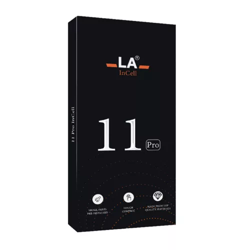 iPhone 11 Pro LCD + érintőpanel, fekete, AAA minőségű (5,8")