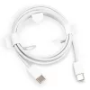 Apple Type-C - Type-C adatkábel, gyári, 1M, fehér, MUF72ZM/A (CSOMAGOLÁS NÉLKÜLI)