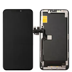 iPhone 11 (6,1") LCD + érintőpanel, fekete, Incell