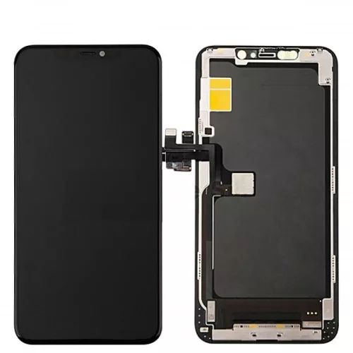 iPhone 11 (6,1") LCD + érintőpanel, fekete, Incell