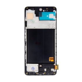   Samsung Galaxy A51 4G LCD + érintőpanel kerettel, OLED, fekete, SM-A515