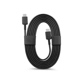   Samsung Type-C - Type-C gyorstöltő adatkábel, gyári, fekete, 1.8M, 3A, EP-DW767JBE (CSOMAGOLÁS NÉLKÜLI)