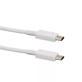   Samsung Type-C - Type-C gyorstöltő adatkábel, gyári, fehér, 1.8M, 3A, EP-DW767JWE (CSOMAGOLÁS NÉLKÜLI)