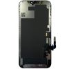 iPhone 12 / 12 Pro LCD + érintőpanel, fekete, Hard OLED, GX (6,1")