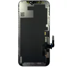 iPhone 12 / 12 Pro LCD + érintőpanel, fekete, Hard OLED, GX (6,1")