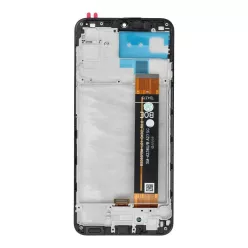   Samsung Galaxy A23 5G LCD + érintőpanel kerettel, fekete, SM-A236