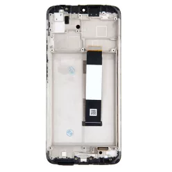 Xiaomi Redmi 9T LCD + érintőpanel kerettel, fekete