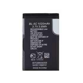 Nokia BL-5C akkumulátor, 1020mAh