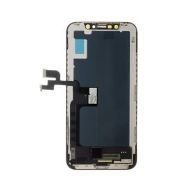 iPhone X (5,8") LCD + érintőpanel, fekete, Incell