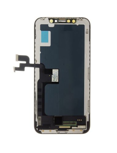 iPhone X (5,8") LCD + érintőpanel, fekete, Incell