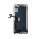 iPhone X (5,8") LCD + érintőpanel, fekete, Incell