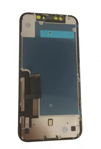 iPhone 11 (6,1") LCD + érintőpanel, fekete, Incell