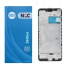 Samsung Galaxy A21s LCD + érintőpanel kerettel, fekete, SM-A217