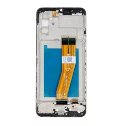   Samsung Galaxy A02s LCD + érintőpanel kerettel, fekete, SM-A025F