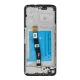 Samsung Galaxy A22 5G LCD + érintőpanel kerettel, fekete, SM-A226