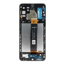   Samsung Galaxy A32 5G LCD + érintőpanel kerettel, fekete, SM-A326 (CDOT)