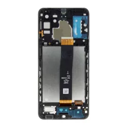   Samsung Galaxy A32 5G LCD + érintőpanel kerettel, TFT, fekete, SM-A326 (Verze T)