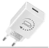 Hálózati gyors töltőfej, 1x USB, 2A / 10W, fehér, OBAL:ME 10W1UWH
