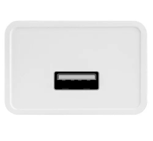 Hálózati gyors töltőfej, 1x USB, 2A / 10W, fehér, OBAL:ME 10W1UWH
