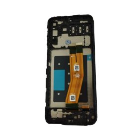   Samsung Galaxy A14 4G LCD + érintőpanel kerettel, fekete, SM-A145
