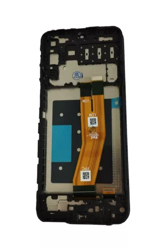 Samsung Galaxy A14 4G LCD + érintőpanel kerettel, fekete, SM-A145