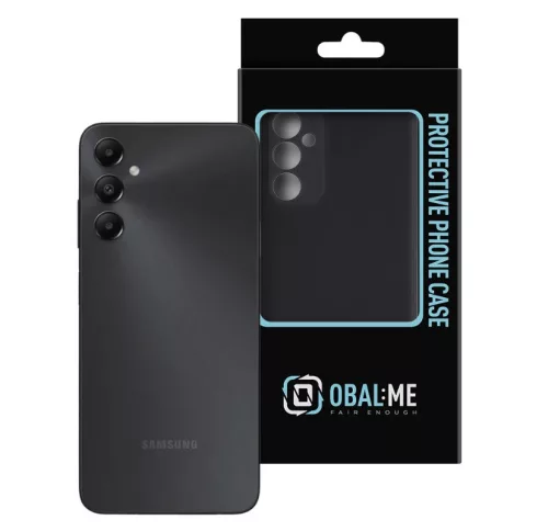 Samsung Galaxy A05s hátlap tok, szilikon tok, fekete, matt, SM-A057, OBAL:ME Matte TPU
