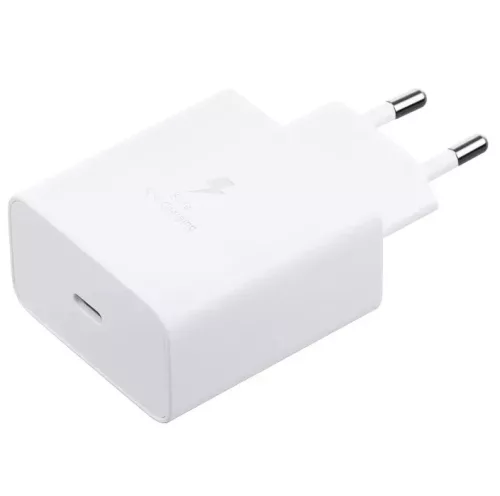 Samsung hálózati Type-C gyors töltőfej, 3A / 65W, fehér, EP-TA865 (csomagolás nélküli)