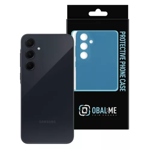 Samsung Galaxy A35 hátlap tok, szilikon tok, kék, matt, SM-A356, OBAL:ME Matte TPU