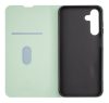 Samsung Galaxy A25 telefon tok, könyvtok, PU bőr, mágnesesen záródó, mentazöld, SM-A256, OBAL:ME Smooth Touch