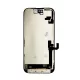 iPhone 16 LCD + érintőpanel, fekete, Incell, AAA