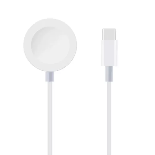 Apple Watch okosóra töltő Type-C csatlakozóval, mágneses, fehér, OBAL:ME