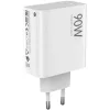 Xiaomi hálózati töltőfej 1xUSB, 90W / 6A, gyári, fehér, MDY-15-EK (CSOMAGOLÁS NÉLKÜLI)
