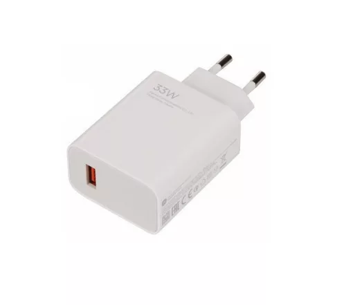 Xiaomi hálózati töltőfej 1xUSB, 3A/33W, gyári, fehér, MDY-16-EF (CSOMAGOLÁS NÉLKÜLI)