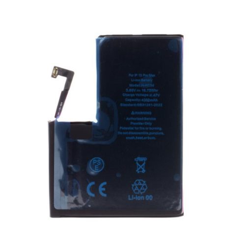 iPhone 13 Pro Max (6.9") akkumulátor ragasztóval, 4352mAh (Resetted)