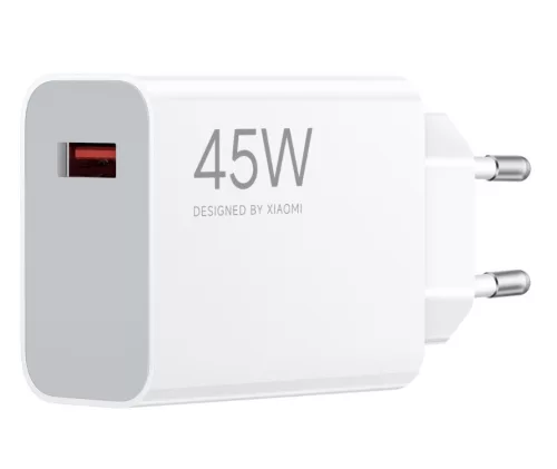 Xiaomi hálózati töltőfej 1xUSB, 3A / 45W, gyári, fehér, MDY-17-EF (CSOMAGOLÁS NÉLKÜLI)